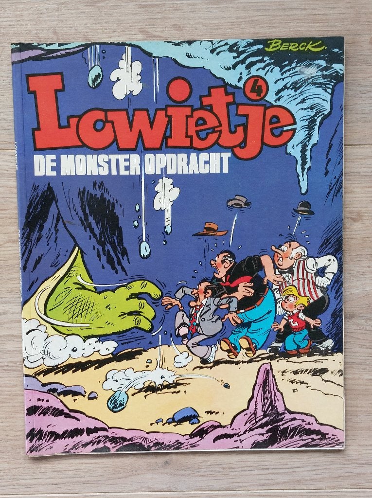 Lowietje - De monster opdracht, Eén stripboek, Ophalen, Gelezen
