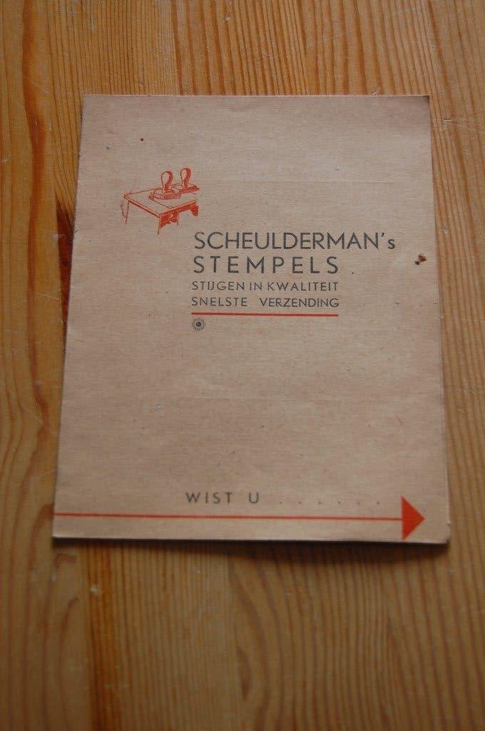 Scheuderman's Stempels, Ophalen of Verzenden, Overige typen
