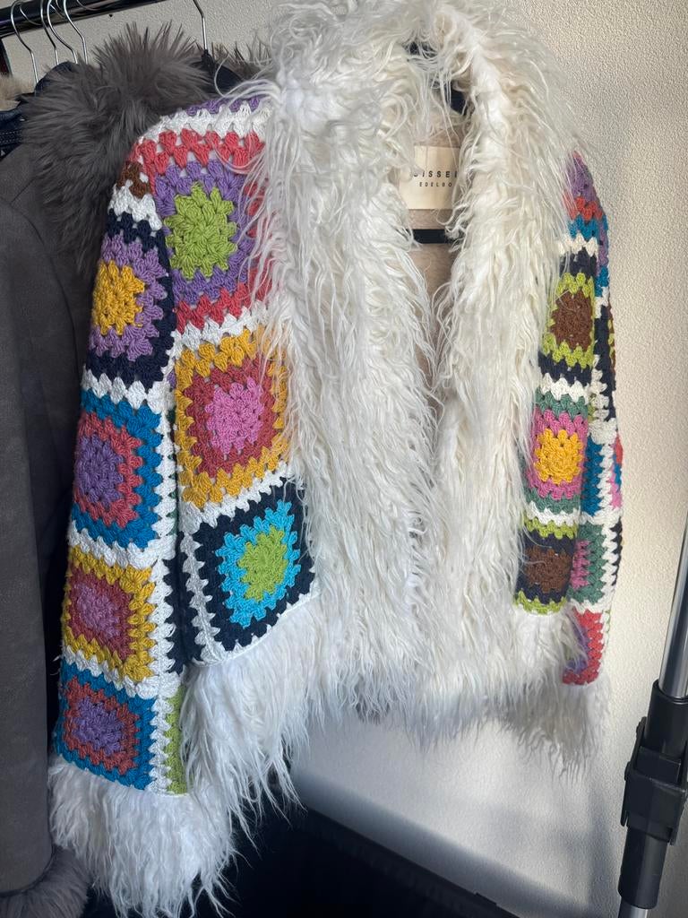 Free People x Sissel Edelbo crochet gpenny lane jacket, Kleding | Dames, Wit, Ophalen of Verzenden, SISSEL EDELBO, Maat 36 (S)