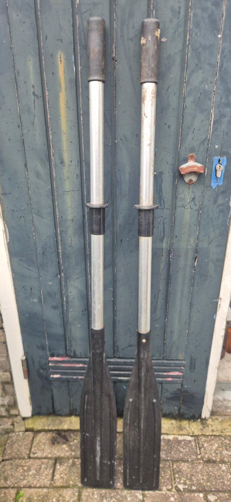 set van 2 airon rubberboot rib peddels voor aan de davids, Ophalen of Verzenden