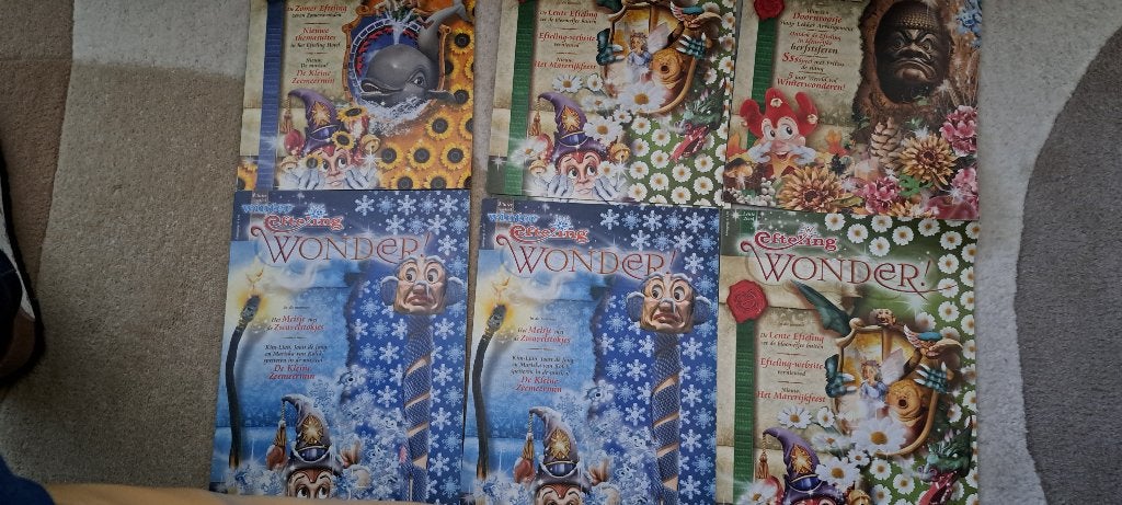 4 Efteling boekjes, Ophalen of Verzenden, Gebruikt, Overige typen