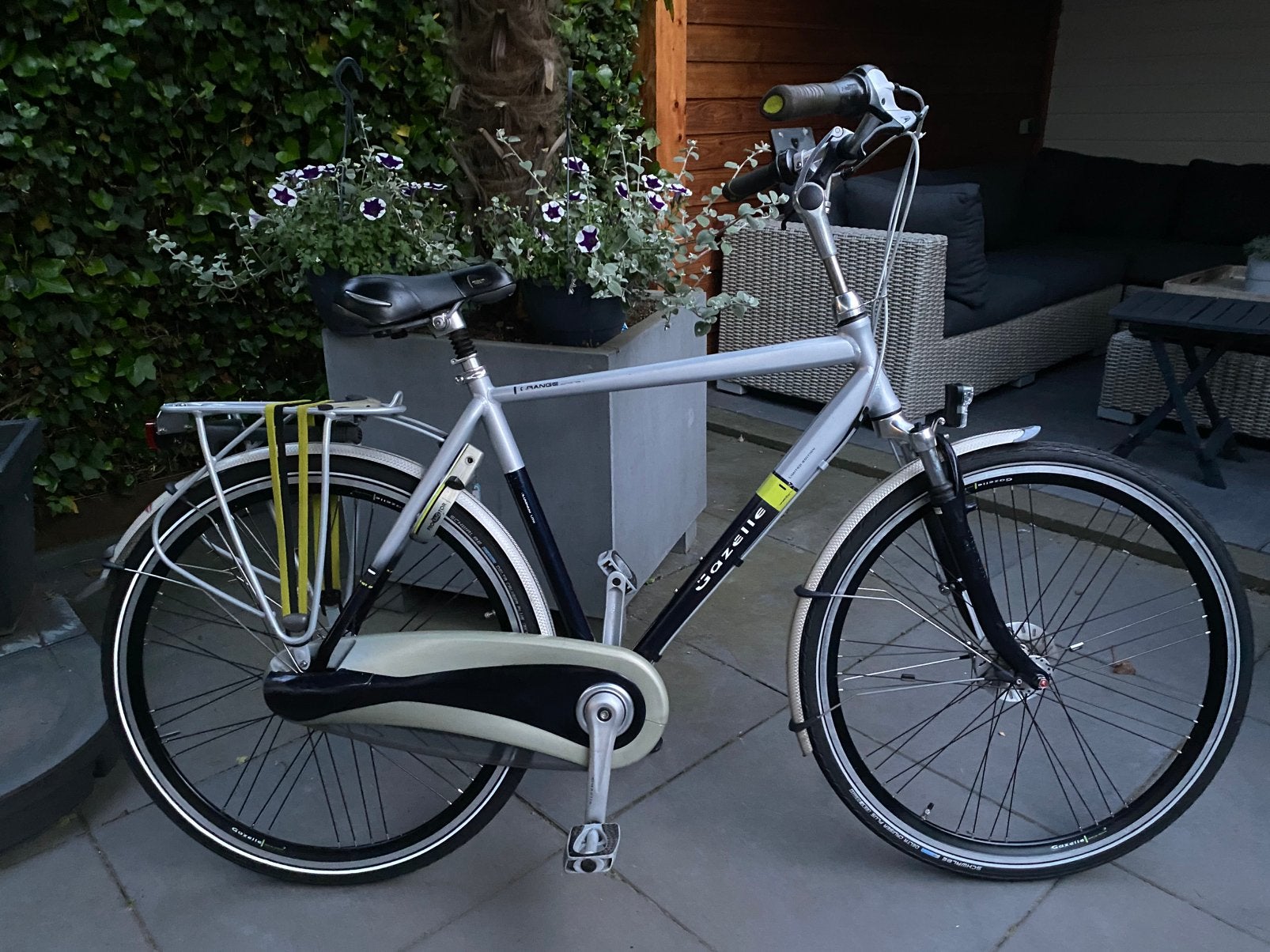 Gazelle Orange met 8 versnellingen in nette staat, Versnellingen, Ophalen of Verzenden, Zo goed als nieuw, 57 tot 61 cm