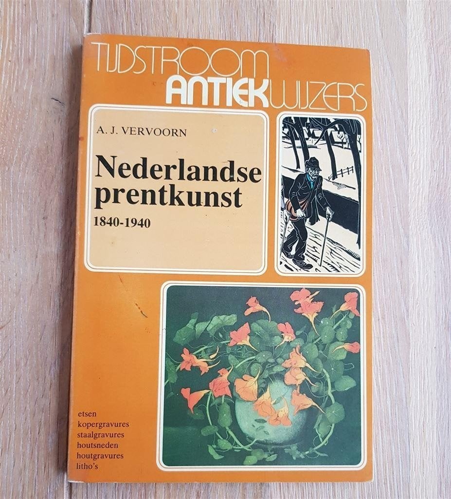 J049 Nederlands Prentkunst, A.J. Vervoorn, ISBN 90 6087 9198, Boeken, Verzenden, Gelezen