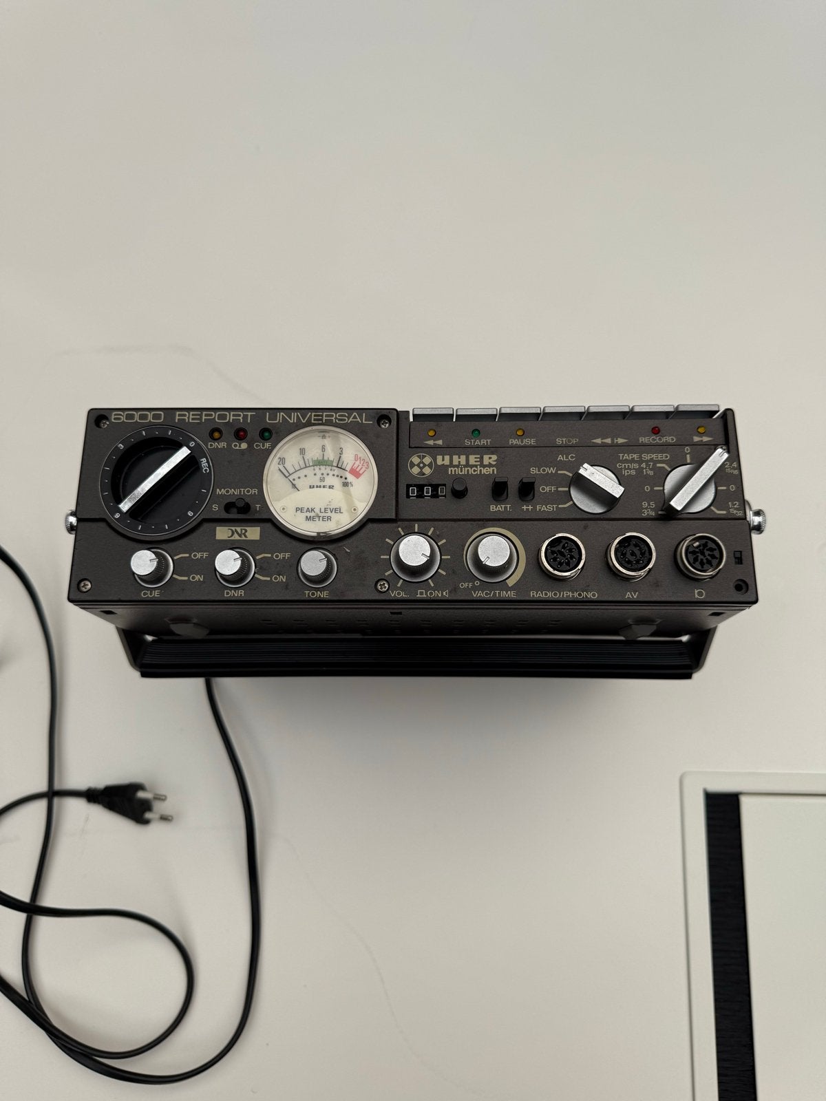 Uher 6000 Report Universal Bandrecorder, Ophalen of Verzenden, Bandrecorder, Met banden