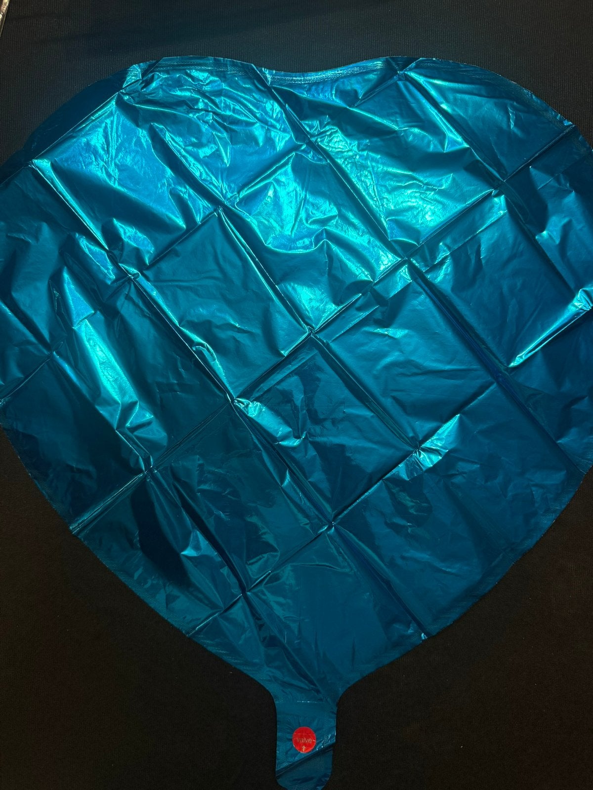 Hartje folie ballon diverse kleuren, Ophalen of Verzenden, Nieuw, Versiering, Verjaardag