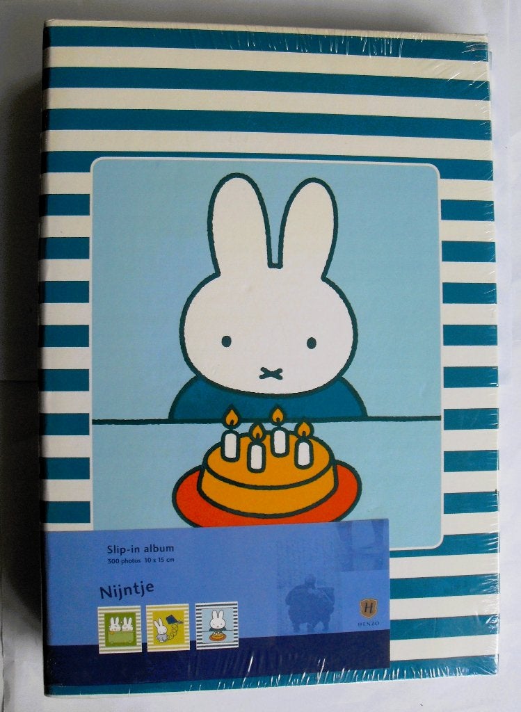Nijntje Foto-album Fotoboek Miffy, Stevige kaft, Henzo, Meerkleurig, Nieuw
