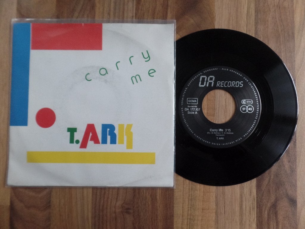 single  T. Ark - Carry Me*, Ophalen of Verzenden, Gebruikt, 7 inch, Pop