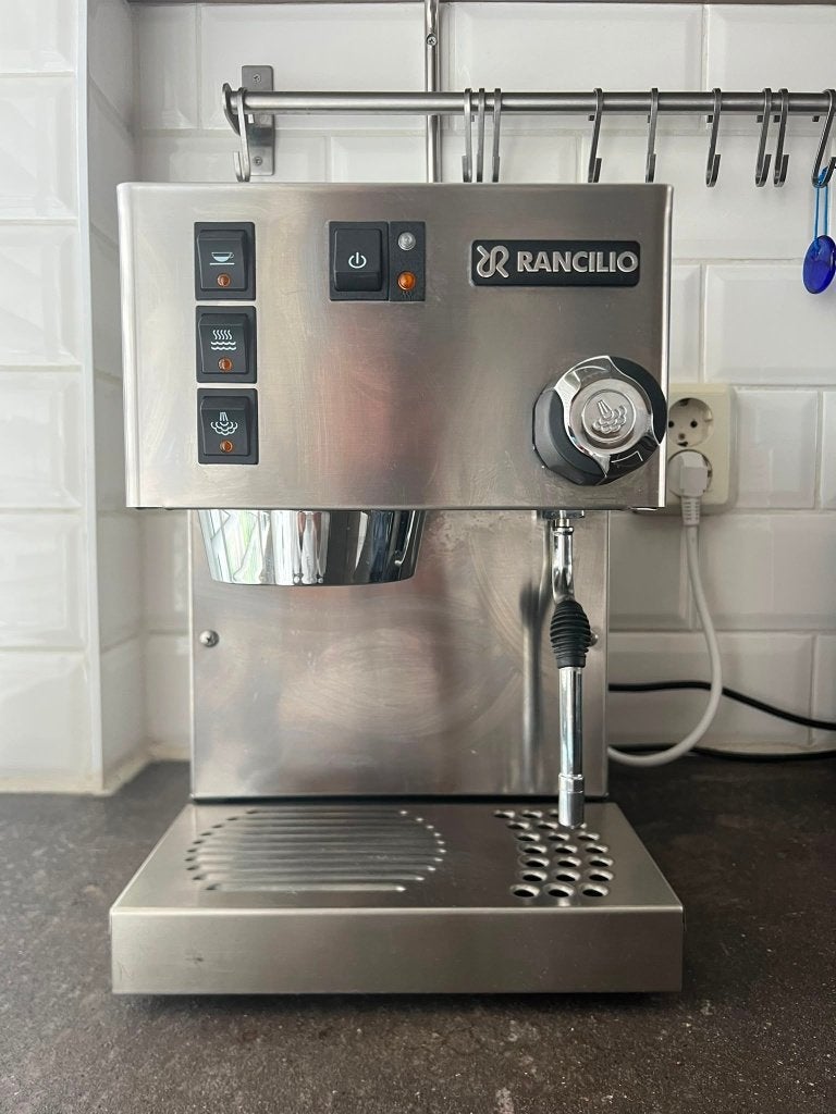 Rancilio Silvia V4 - Excellent Condition, Ophalen, Zo goed als nieuw, Koffiemachine