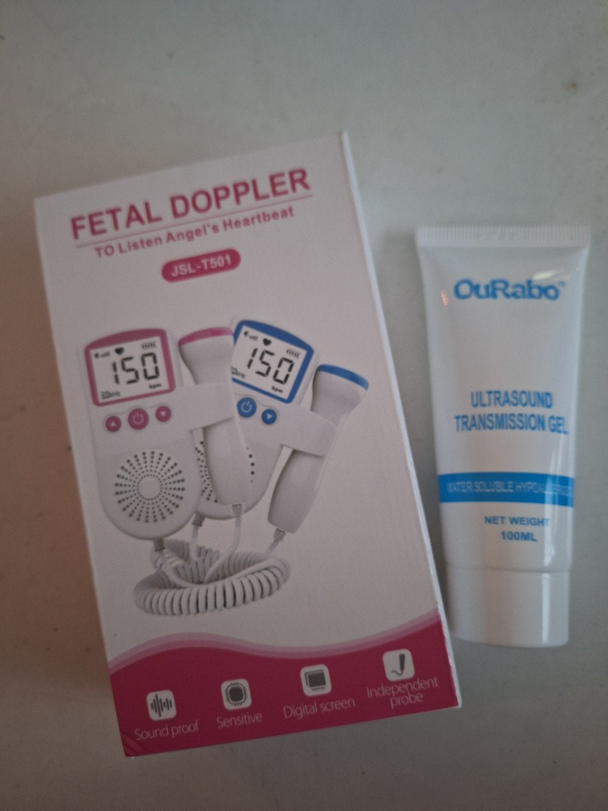 Fetal Doppler - Luister naar de hartslag van je baby, Ophalen of Verzenden, Nieuw, Zwangerschap en Bevalling