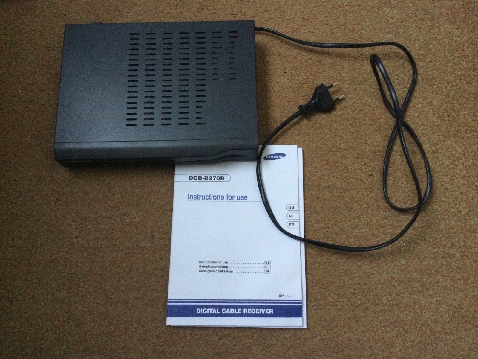 Samsung DCB-B270R Digital Cable Receiver, Ophalen of Verzenden, Zo goed als nieuw