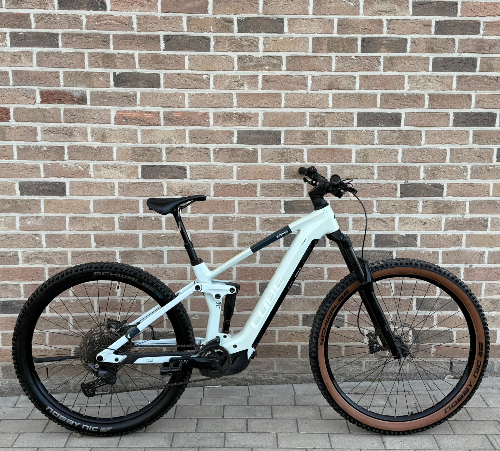 Ebike Fully Cube Stereo 140HPC / 625Wh / Maat M, Gebruikt, 45 tot 49 cm, Schijfrem, Ophalen