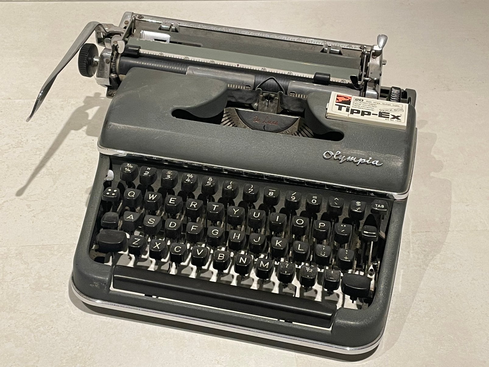 Olympia SM3 typemachine 1955, Diversen, Ophalen of Verzenden, Gebruikt