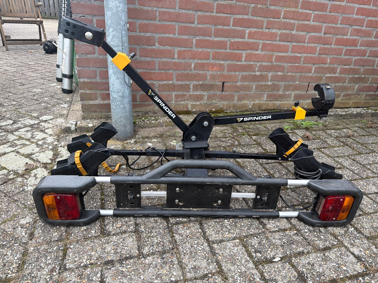 Spinder Trekhaak Fietsendrager - Gebruikt, Auto diversen, Fietsendragers, Ophalen, 2 fietsen, Gebruikt, Trekhaakdrager