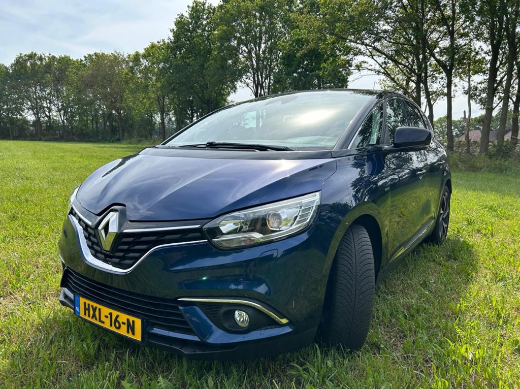 Renault Scénic 1.2 Energy TCe 130pk 2017 Blauw, Voorwielaandrijving, Startonderbreker, Zwart, 4 cilinders