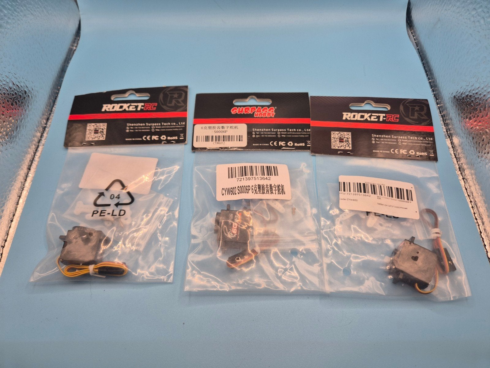 3x Surpass Hobby 6G Digitale Servo voor rc, Ophalen of Verzenden, Nieuw