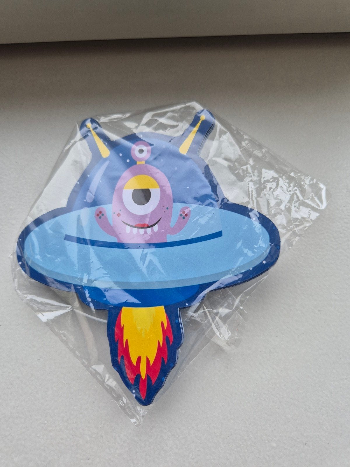 UFO Verjaardag Uitnodigingen - Ruimte Thema Feest, Ophalen of Verzenden, Nieuw, Feestartikel, Verjaardag