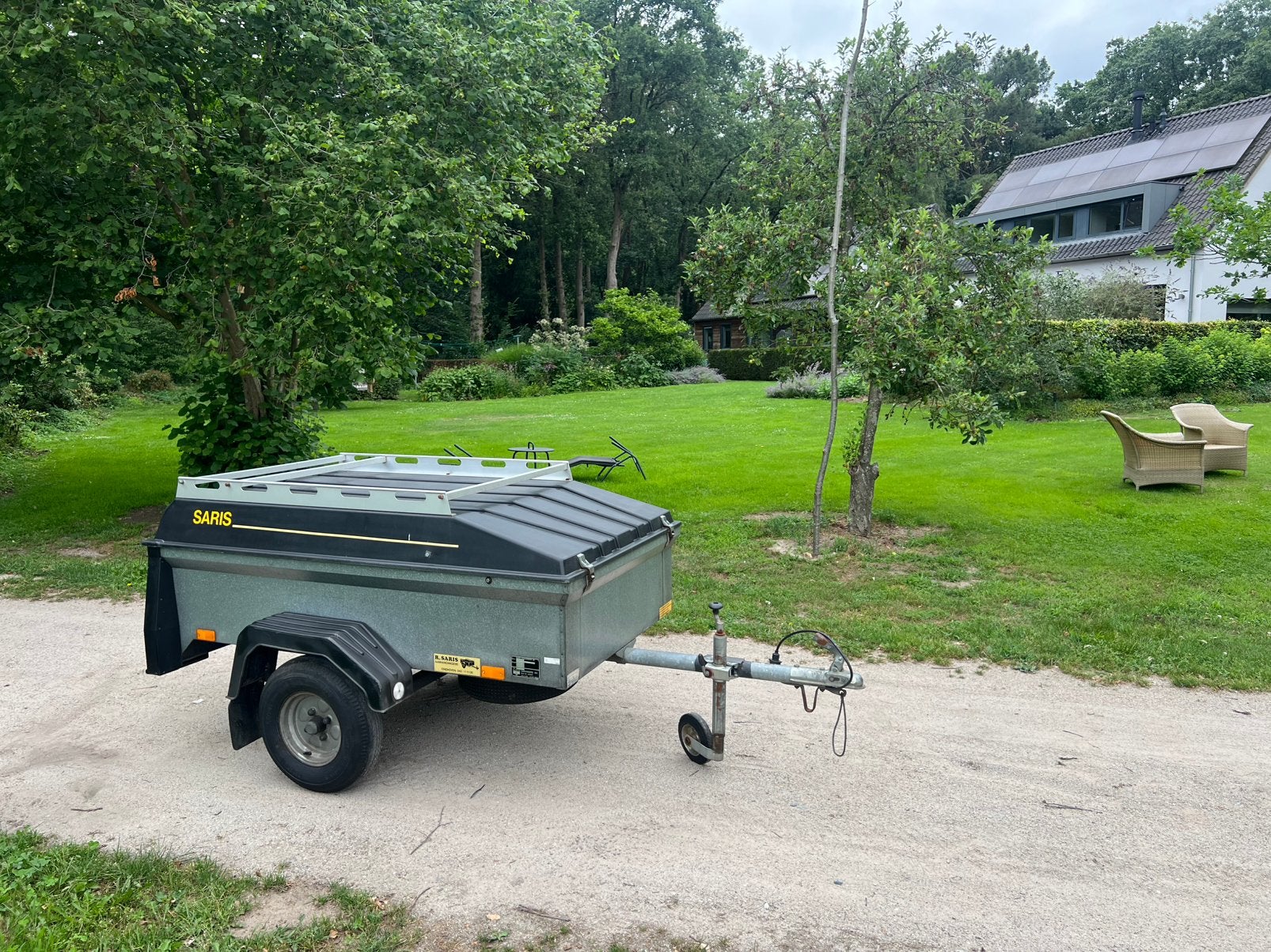 Saris bagagewagen, Ophalen, Gebruikt