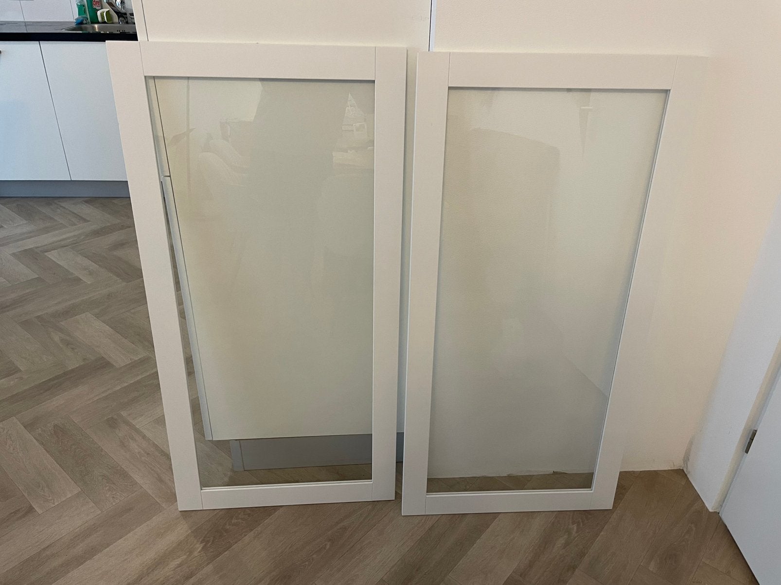 Ikea glazen deur besta kast, Minder dan 80 cm, 80 tot 120 cm, Ophalen of Verzenden, Zo goed als nieuw