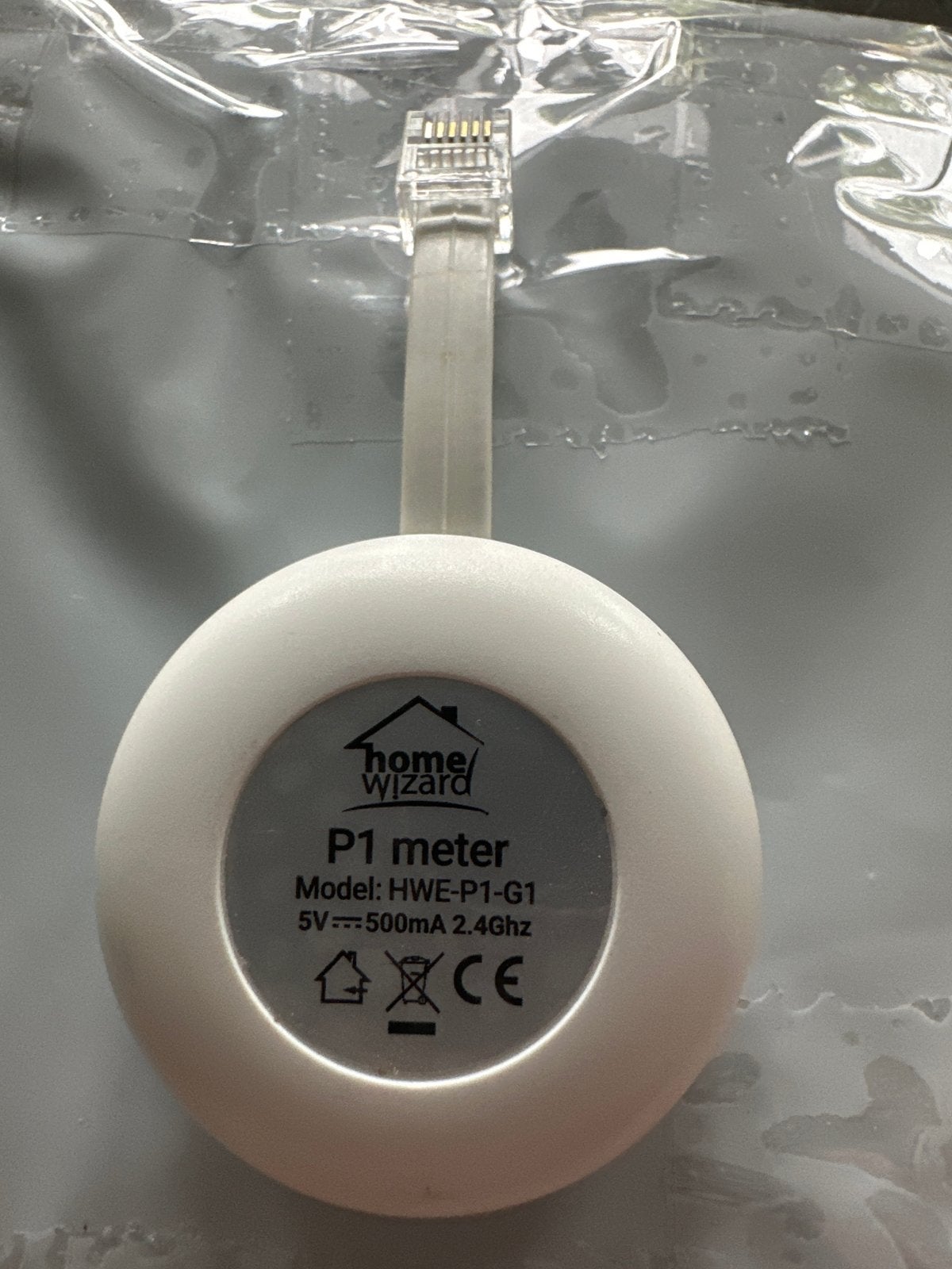 HomeWizard P1 meter HWE-P1-G1 voor slimme meter, Ophalen of Verzenden, Zo goed als nieuw