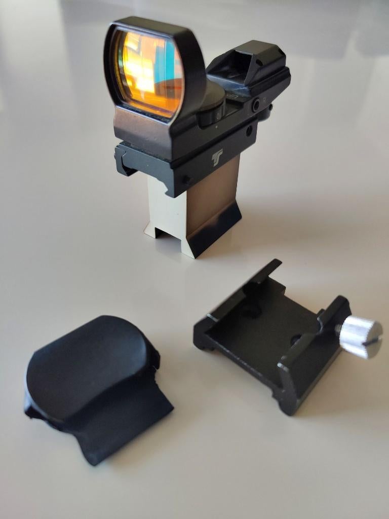 TS Optics RDA LED-zoeker + zoekerschoen, Ophalen of Verzenden, Gebruikt, Onderdelen of Toebehoren