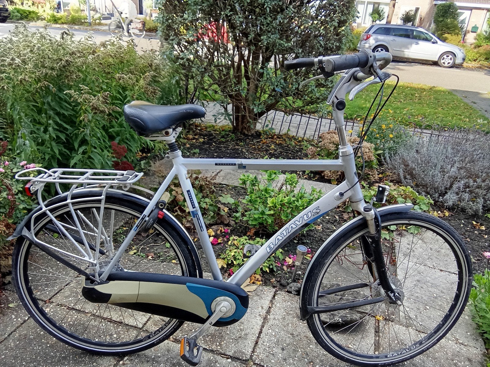 28 inch Batavus Herenfiets. Framemaat 61 cm., Ophalen, Gebruikt, Versnellingen, Batavus