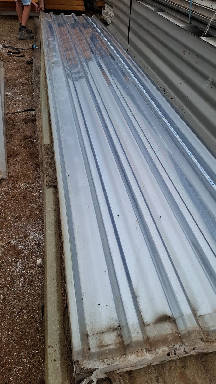 Polycarbonaat lichtplaten, Ophalen