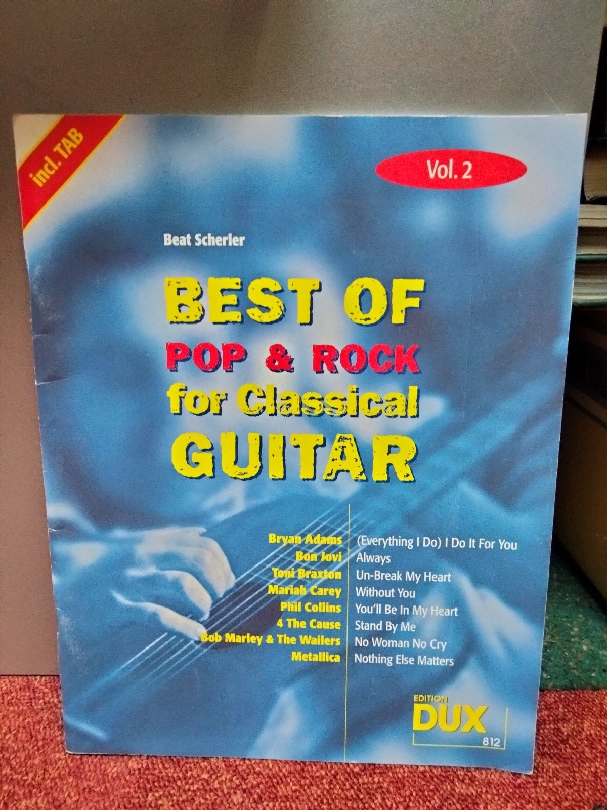 Best of pop & rock for classical guitar vol 2, Ophalen of Verzenden, Zo goed als nieuw
