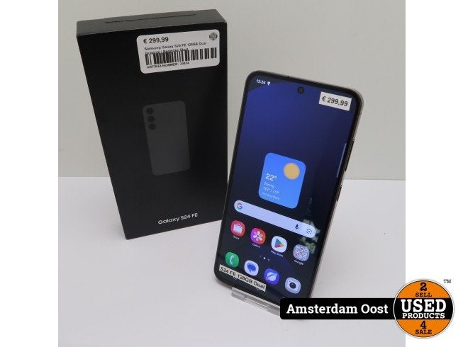Samsung Galaxy S24 FE 128GB Dual Graphite | Redelijke Staat