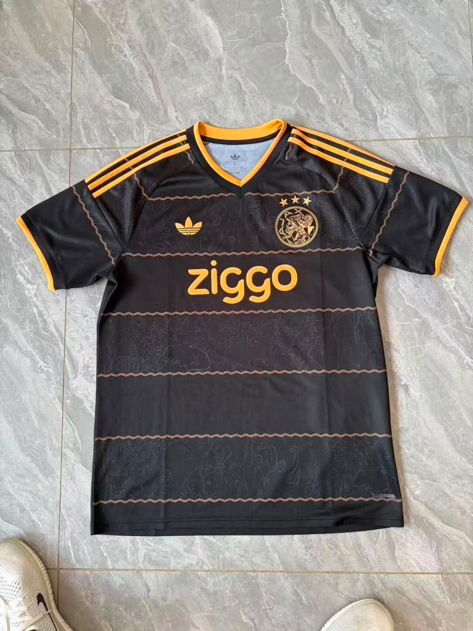 Ajax Derde Shirt - Zwart/Oranje - Diverse Maten, Zwart, Nieuw, Overige maten, Ophalen of Verzenden