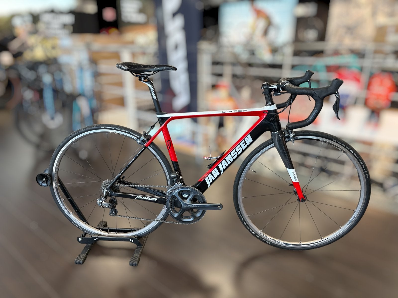 Jan Janssen Virage carbon racefiets, 54, ultegra di2 11, Carbon, Jan Janssen, Zo goed als nieuw, Info