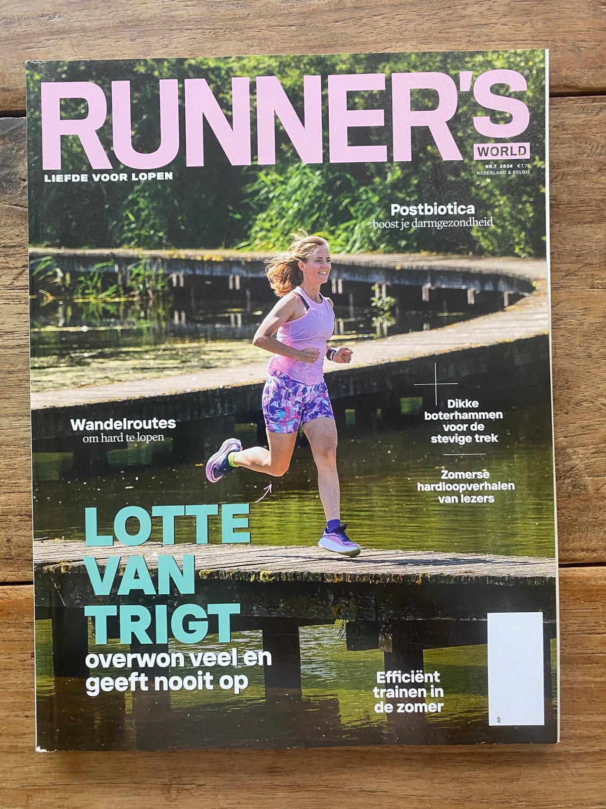 Tijdschrift Runner’s World NR 7. 2024, Ophalen, Zo goed als nieuw, Sport en Vrije tijd