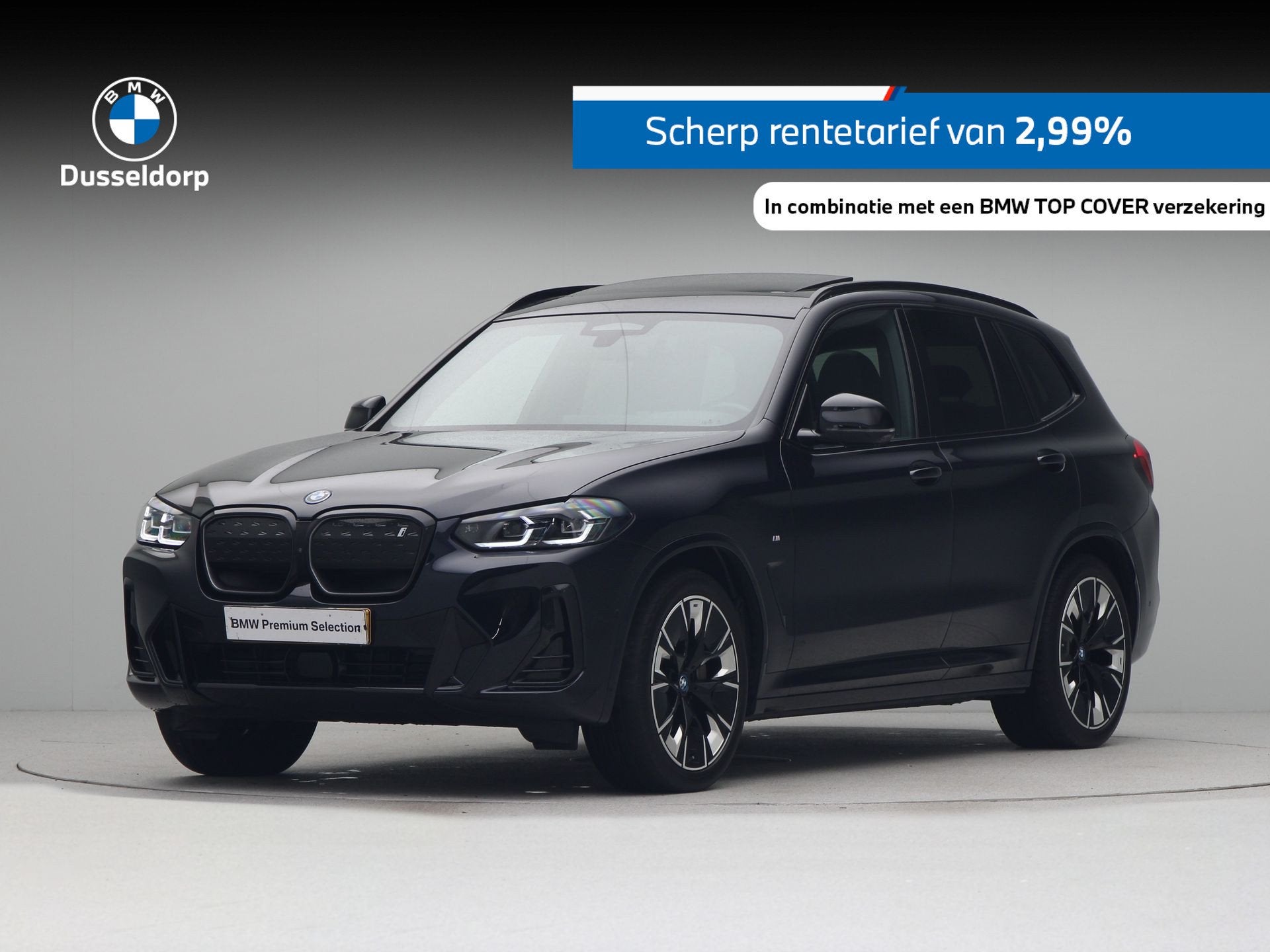 BMW iX3 High Executive 80 kWh (bj 2022, automaat), Auto's, Automaat, Achterwielaandrijving, Gebruikt, 750 kg