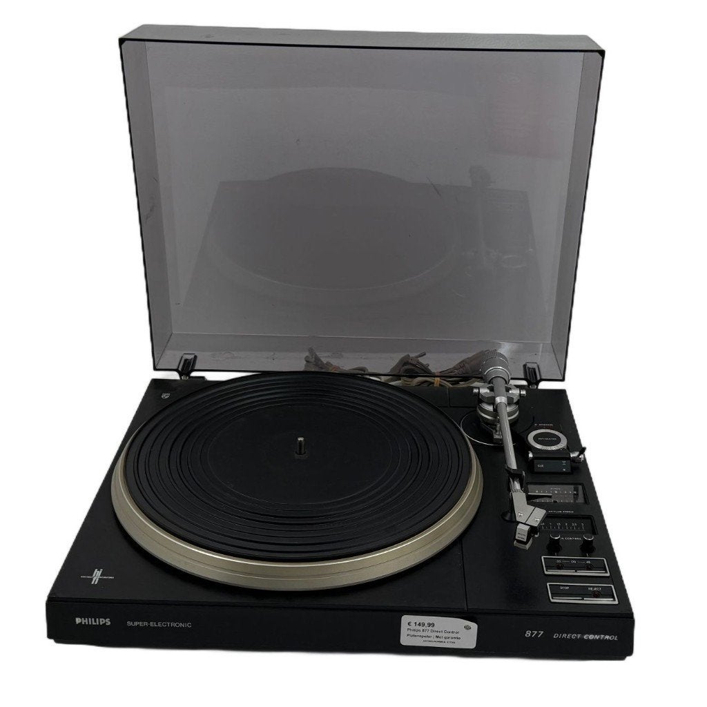 Philips 877 Direct Control Platenspeler | Met garantie, Philips, Dordrecht@usedproducts.nl, Toulonselaan 72, Ophalen of Verzenden