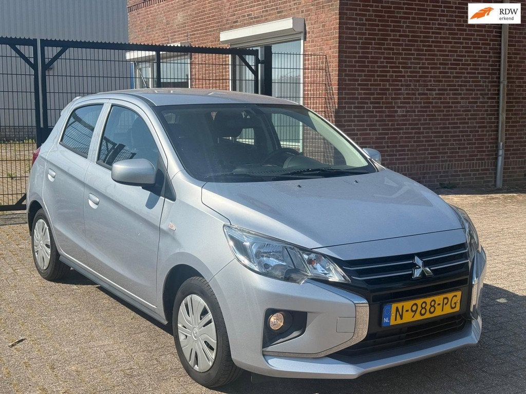 Mitsubishi Space Star 1.2 Cool+ Carplay NAP dealer onderhoud, Auto's, Mitsubishi, Voorwielaandrijving, Gebruikt, 850 kg, Origineel Nederlands