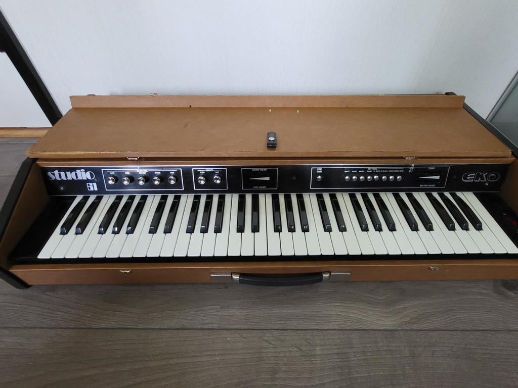 Vintage EKO Studio 61 orgel, Ophalen, Gebruikt, 1 klavier, Orgel