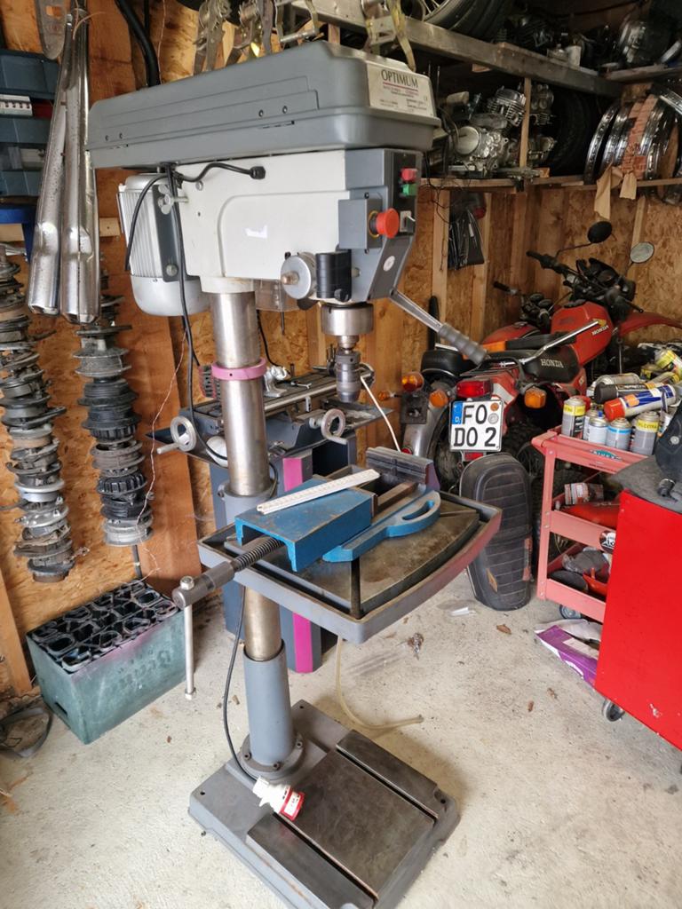 Optimum Kolomboormachine  400v, Ophalen, Gebruikt, 600 watt of meer, Kolomboormachine