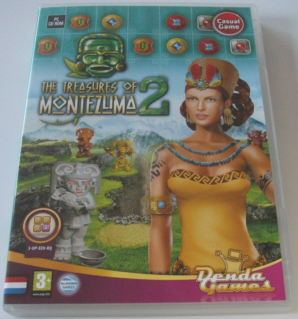 PC Game *** TREASURES OF MONTEZUMA 2 *** Speciale Kracht, Puzzel en Educatief, 1 speler, Ophalen of Verzenden, Zo goed als nieuw
