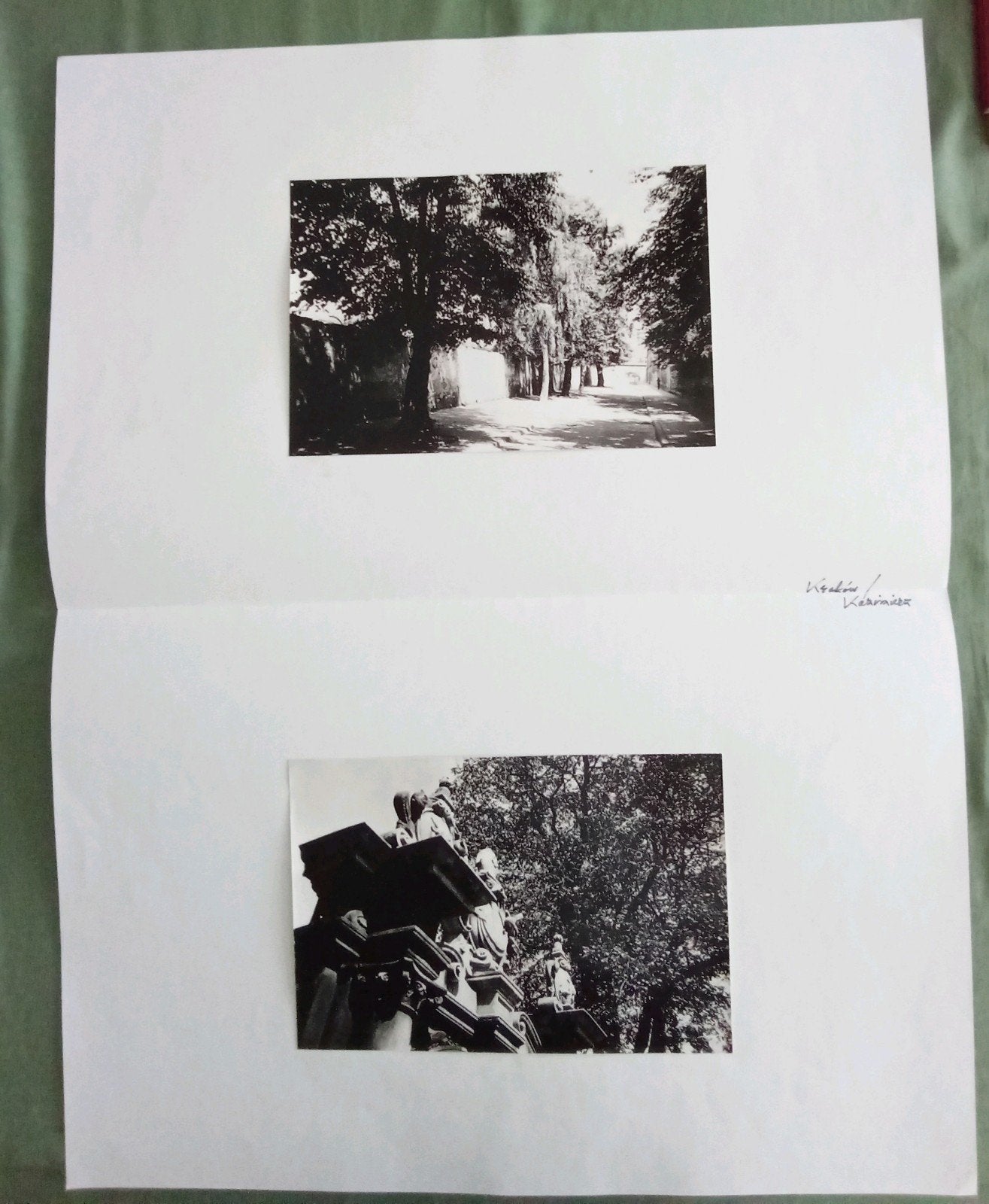 Jan Henkel 2 x foto Polen Polska 1977, Ophalen of Verzenden, 1960 tot 1980, Zo goed als nieuw, Overige onderwerpen