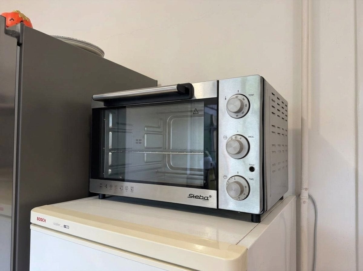 Steba Mini-oven met grillfunctie - Compact en veelzijdig, Ophalen, Minder dan 45 cm, Hete lucht, Oven met grill