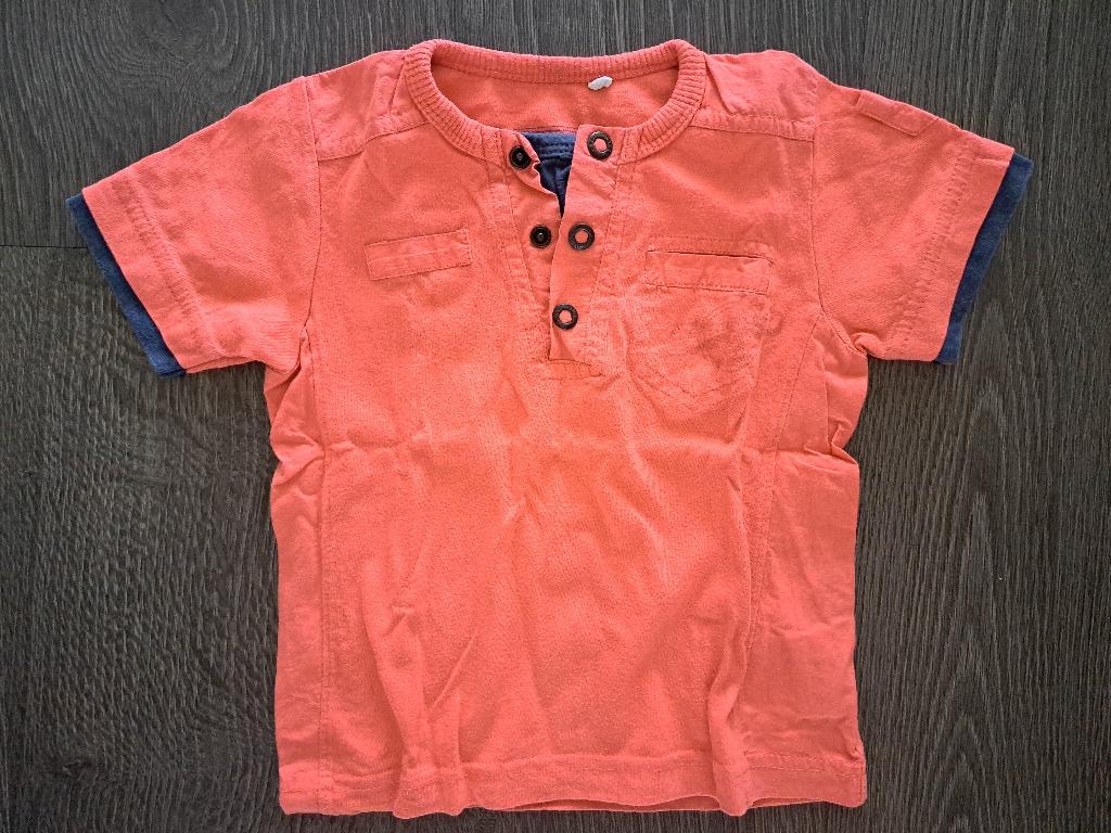 Jongens Shirt  Name-it  - 80   jusa17, Kinderen en Baby's, Babykleding | Maat 80, Ophalen of Verzenden, Zo goed als nieuw, Shirtje of Longsleeve