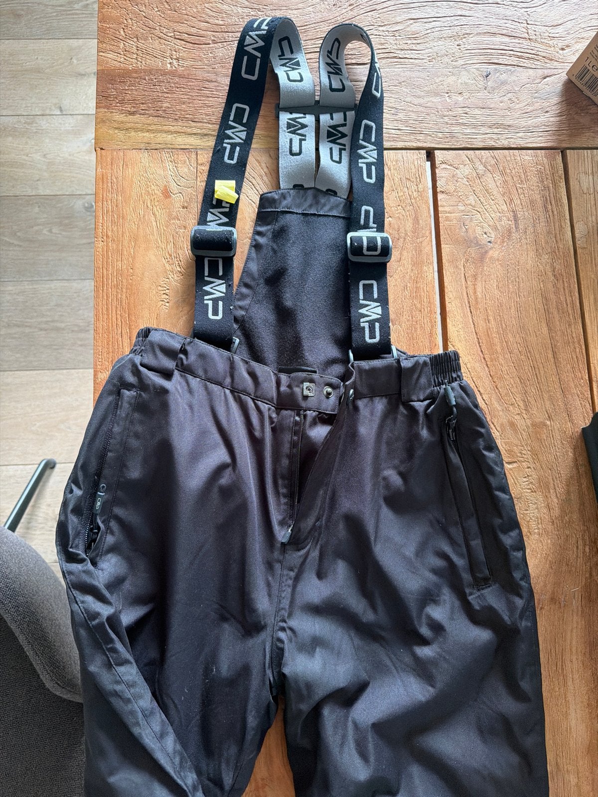 CMP Skibroek Zwart Maat 164 - Gebruikt, Goede Staat, Verzenden, Gebruikt, Broek