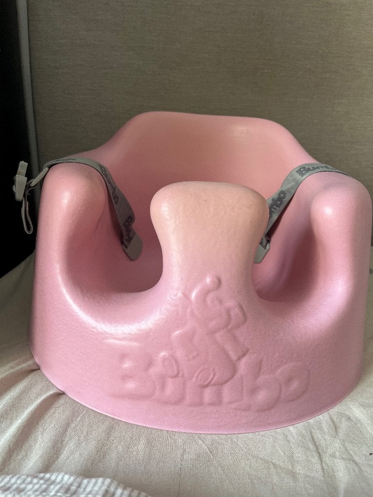 Bumbo stoeltje met tafel, Kinderen en Baby's, Ophalen, Gebruikt, Overige typen, Afneembaar eetblad