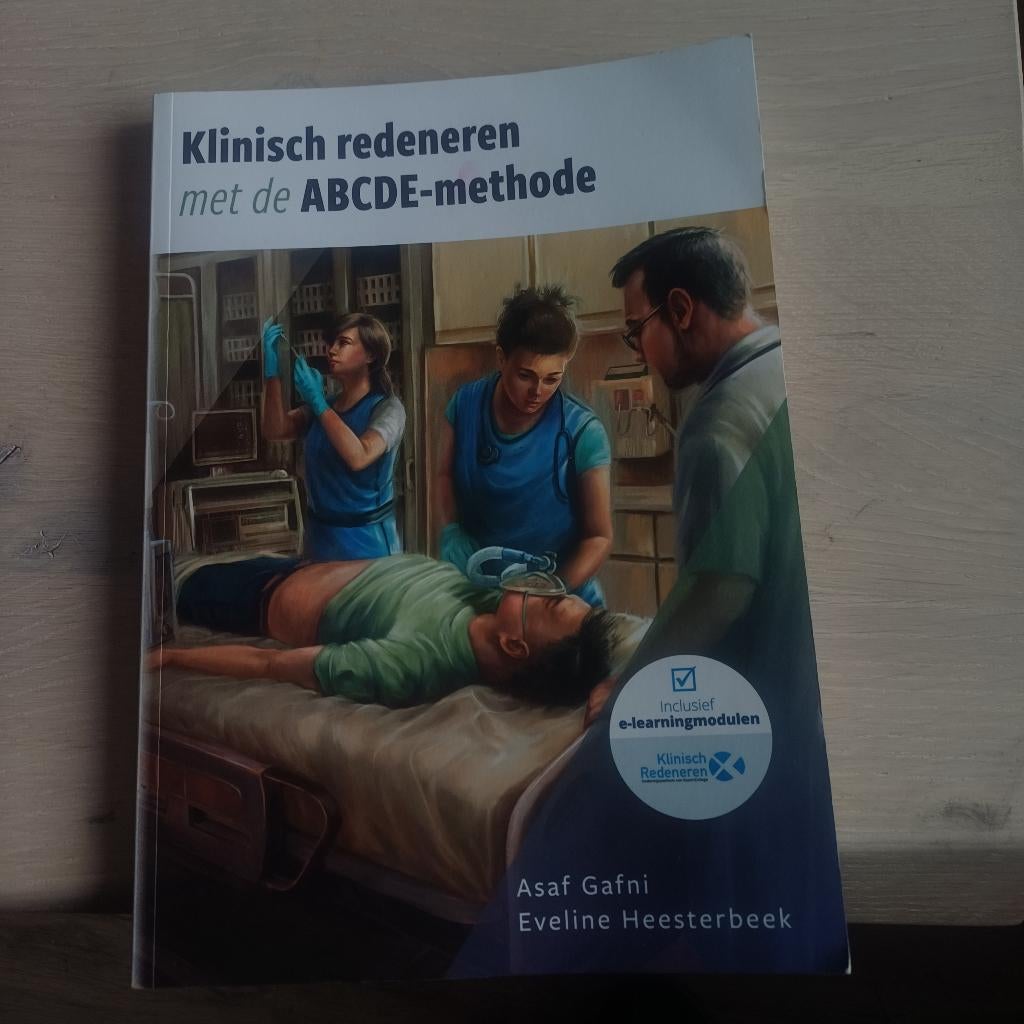Klinisch redeneren met de ABCDE-Methode, Boeken, Asaf Gafni, Eveline Heesterbeek, Zo goed als nieuw, Beta, HBO