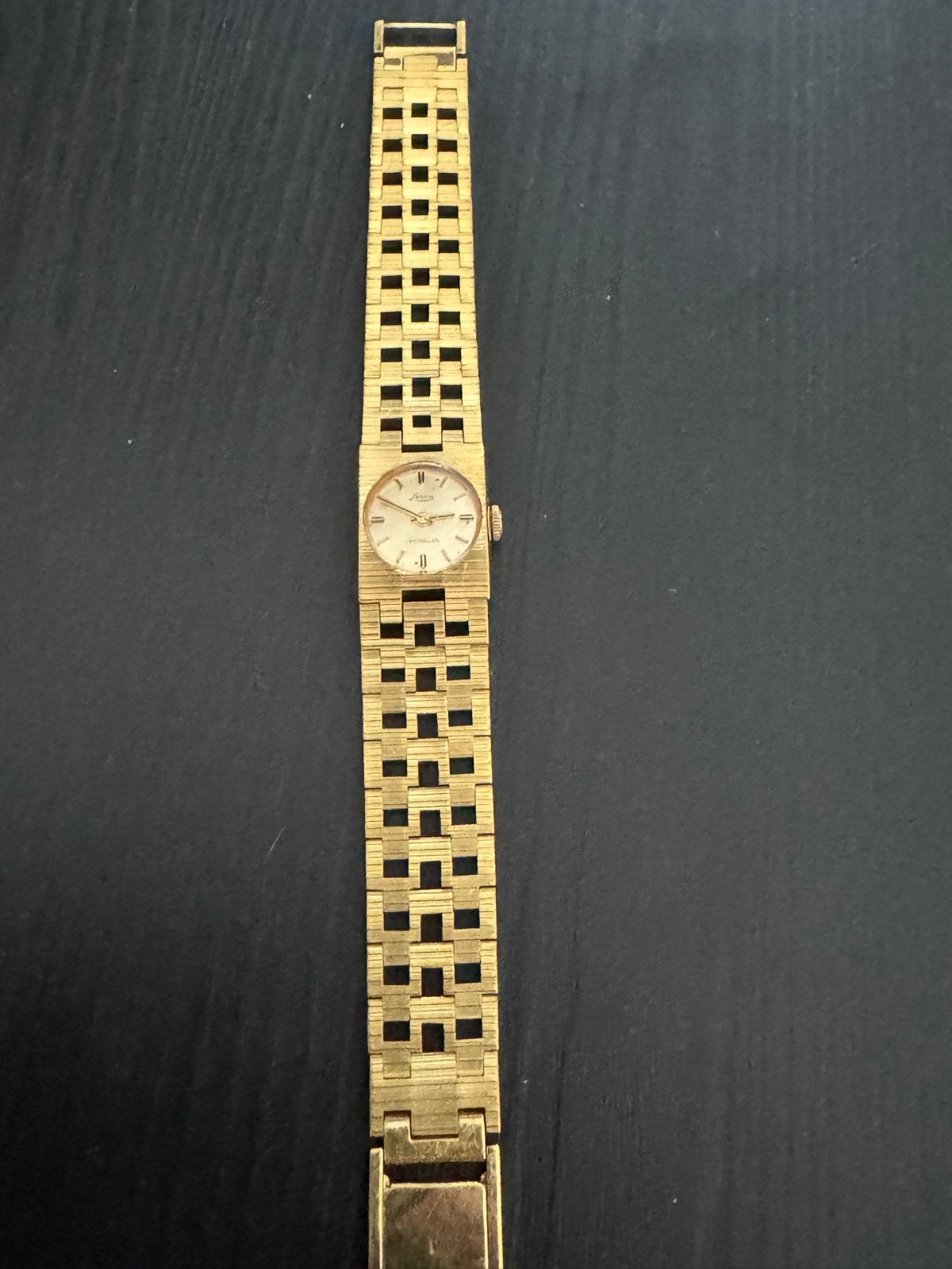 Vintage Lessa Cocktail Horloge - Zwitsers/Duits - NOS 1968, Overige merken, Overige materialen, Polshorloge, Ophalen of Verzenden