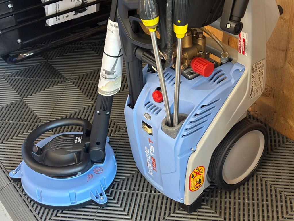 Gebruikte Kranzle 1152tst in nieuwstaat! Incl terrasreiniger