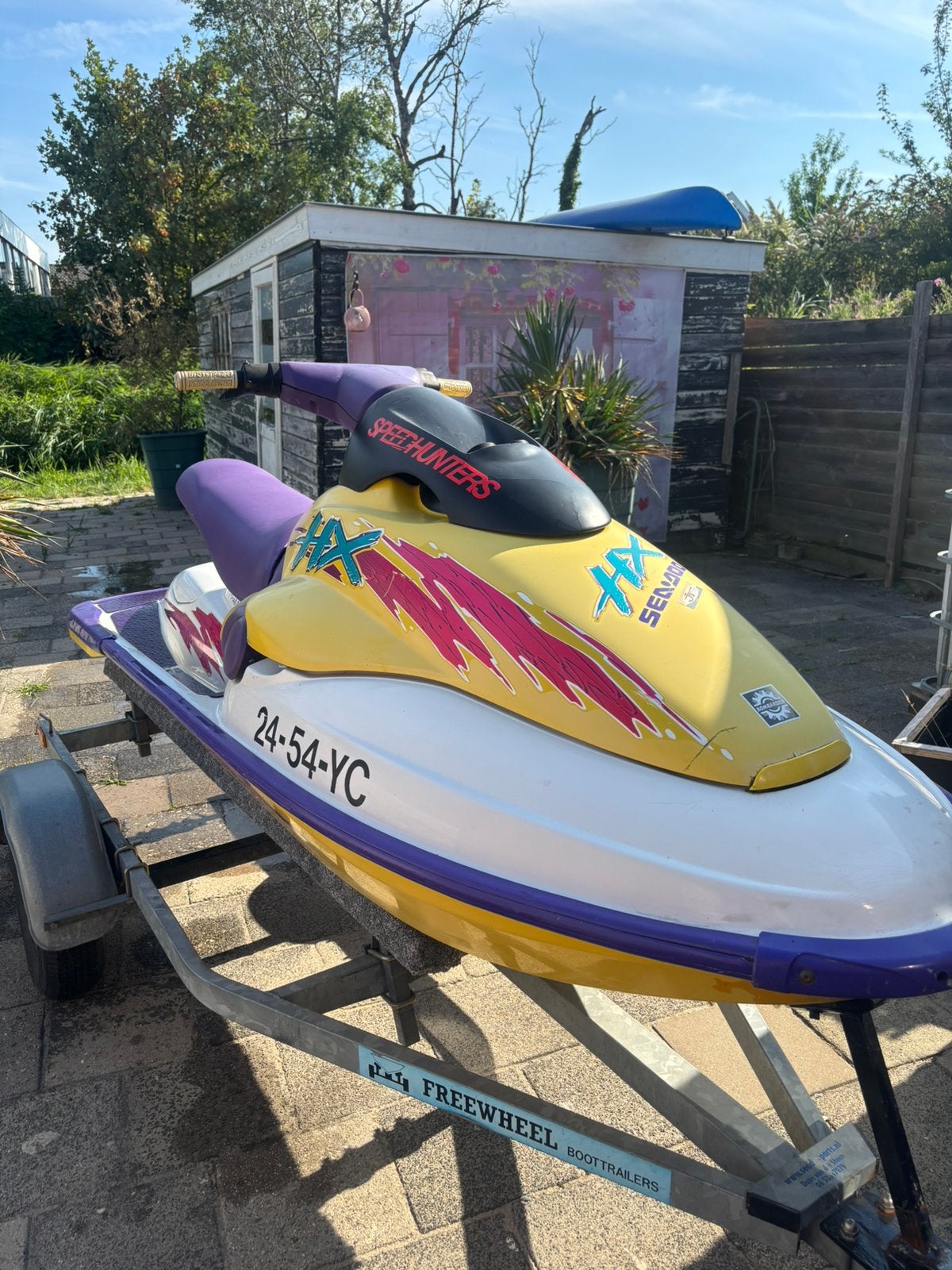 Seadoo hx 1997 met trailer, Ophalen, Gebruikt, Benzine, Minder dan 70 pk