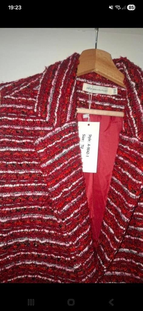 Meerkleurige gilet, nieuw met kaartje, Verzenden
