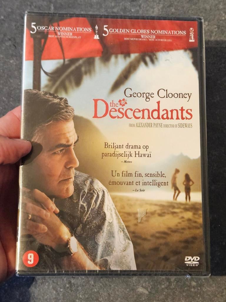 DVD The Descendants George Clooney NIEUW gesealed, Vanaf 9 jaar, Ophalen of Verzenden, Nieuw in verpakking