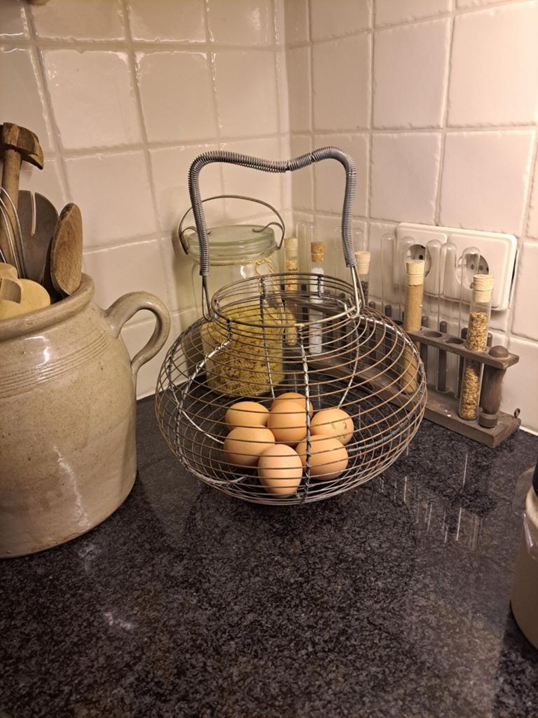 Eiermand keuken vintage,brocant,sober,landelijk, Huis en Inrichting, Woonaccessoires | Overige, Ophalen of Verzenden, X, X, X