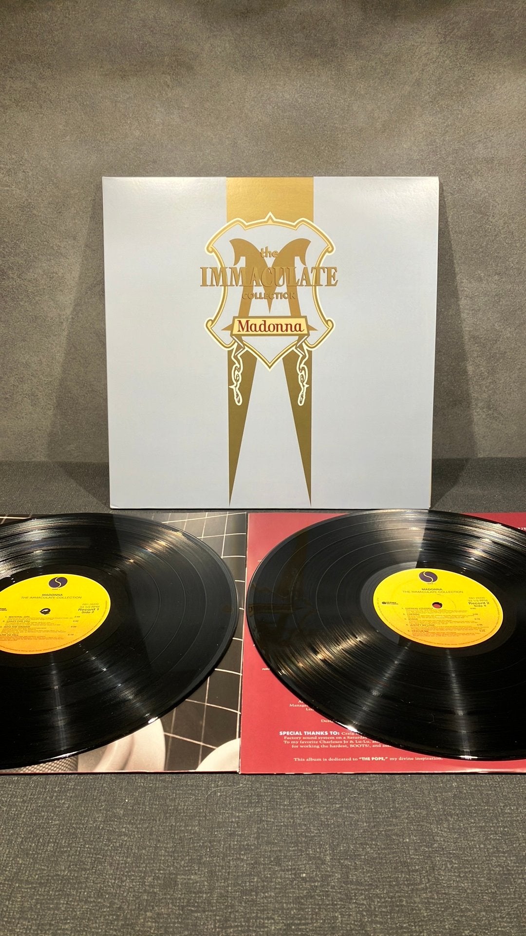 Madonna— The Immaculate Collection, Pop, Ophalen of Verzenden, Zo goed als nieuw, 12 inch